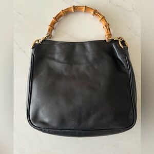 Gucci Bamboo Leather Bag